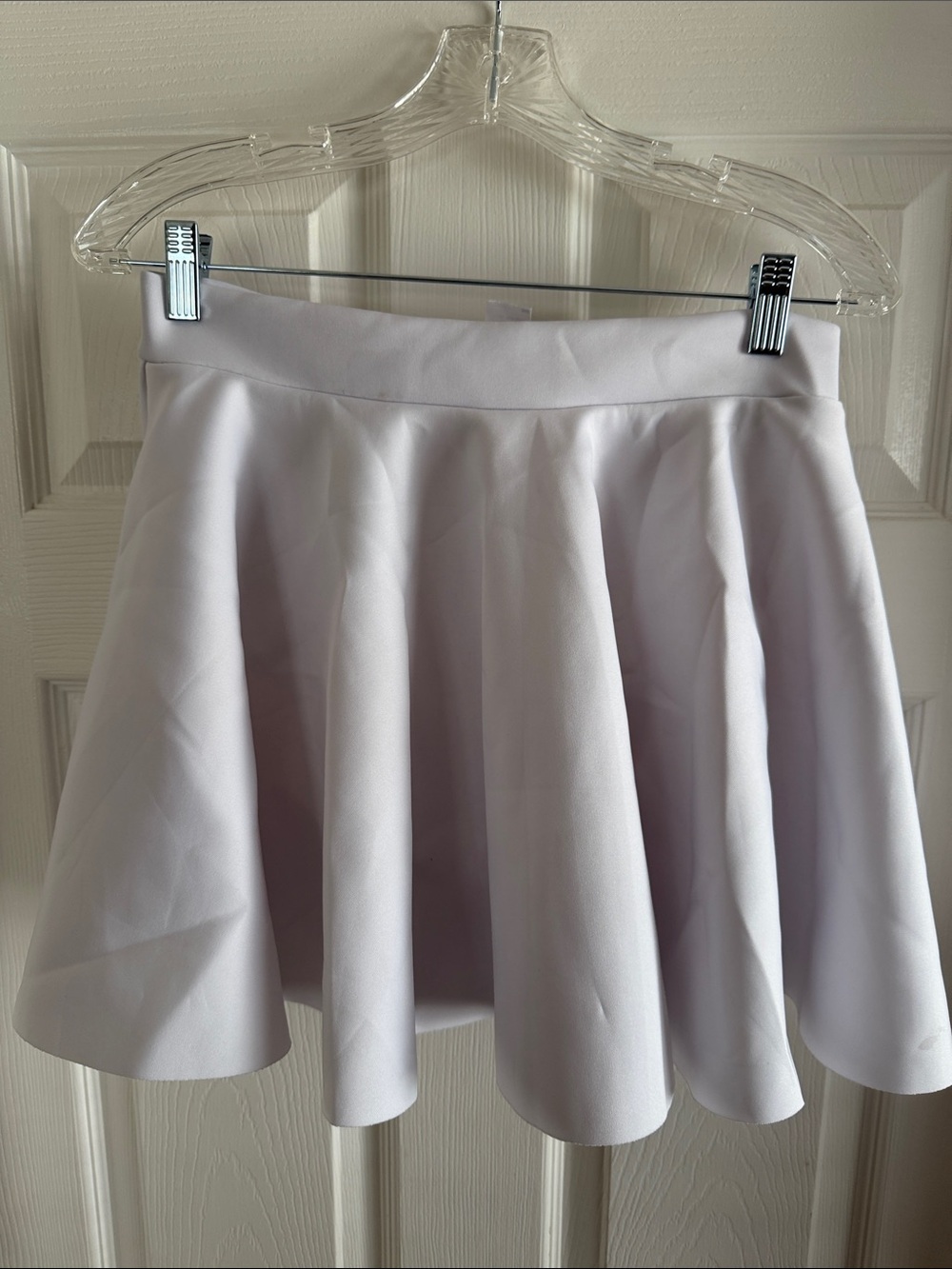 balera White Flared Dance Skirt